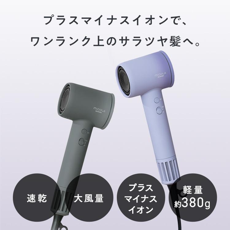 IRIS OHYAMA（アイリスオーヤマ） ドライヤー MiCOLA クイックイオン