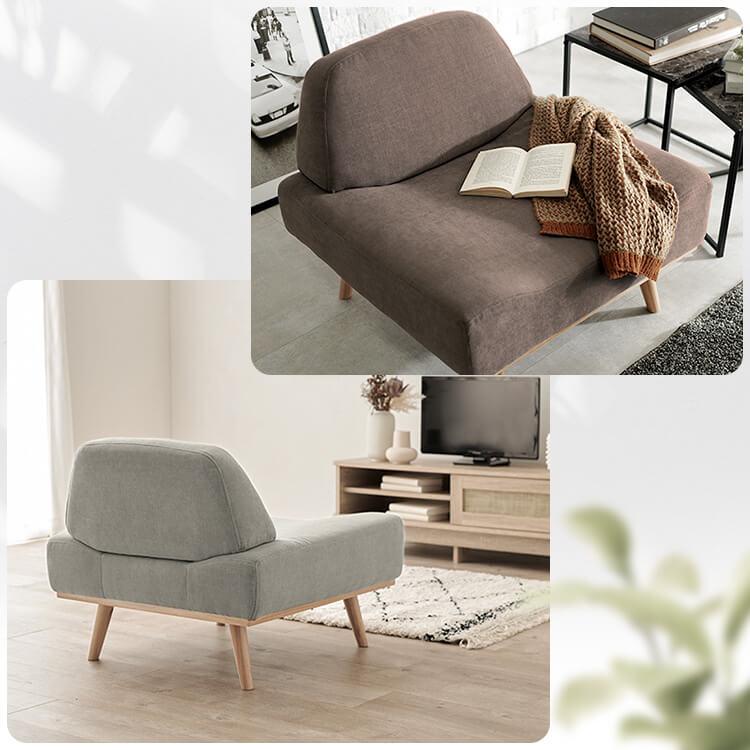 ソファ 家具 一人掛け リンドラ アームレスソファ1P : アイリスプラザ