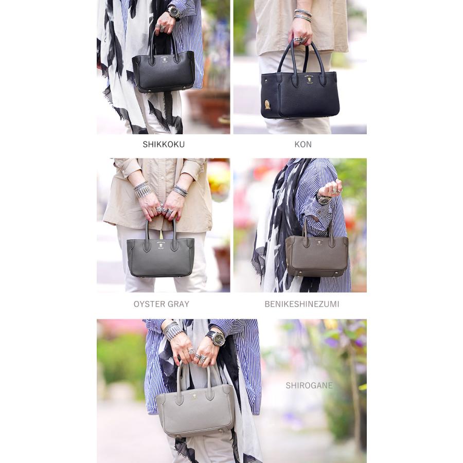 A.D.M.J（エーディーエムジェイ） ADMJ バッグ 牛革 ミニトート