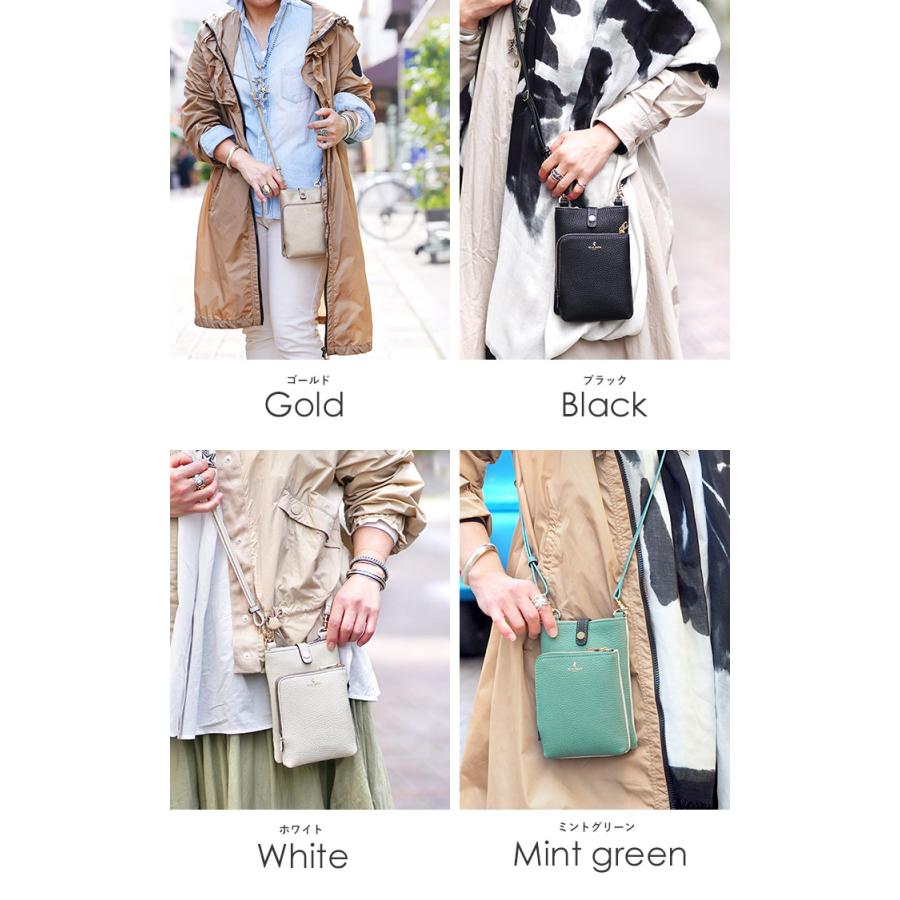 レネット ペレボルサ PELLE BORSA ポシェット スマホショルダー ミニ