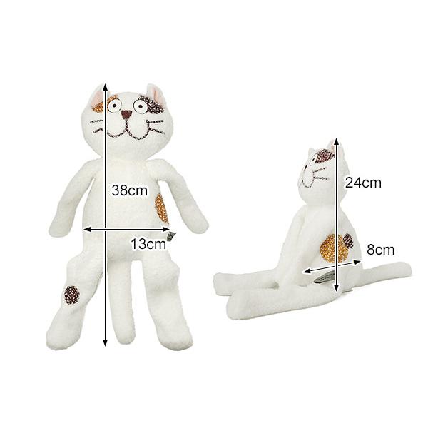 マンハッタナーズ くたくた猫 ぬいぐるみ 猫 レディース manhattaner's