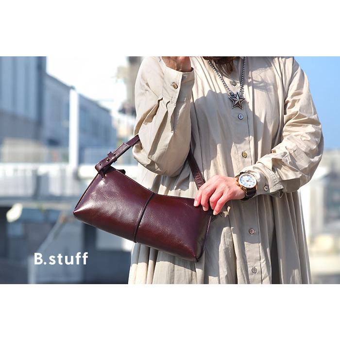 ビースタッフ 2way ハンドバッグ 本革 B.stuff レディース 3507
