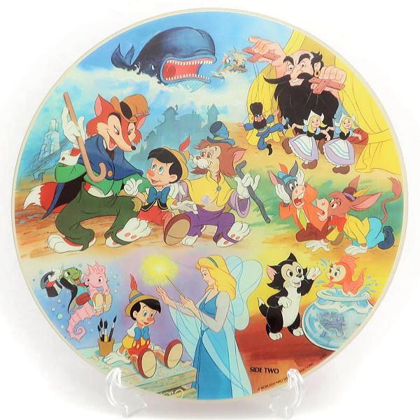 Disney（ディズニー） ピノキオ ピクチャーLPレコード 1980年 USA盤