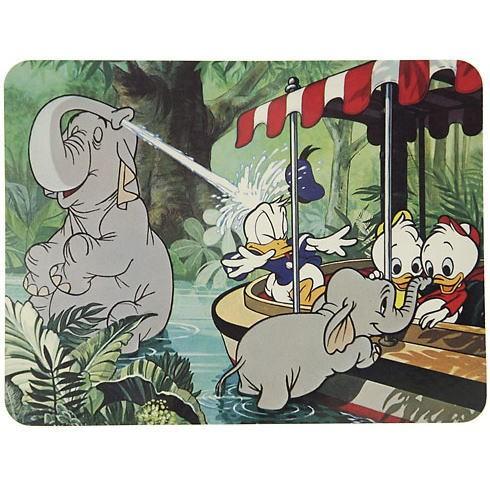 Disney（ディズニー） ドナルド＆甥っ子 ポストカード（ジャングル