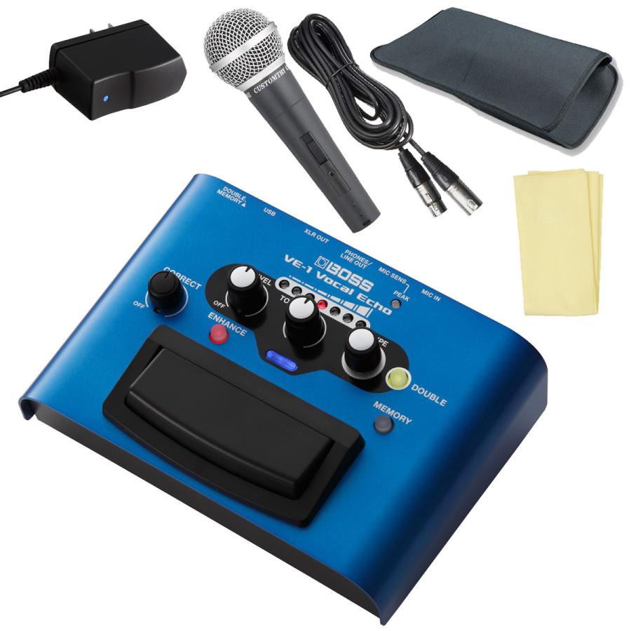 BOSS（ボス） ボス / VE-1 [マイク ＆ 純正ACアダプターセット