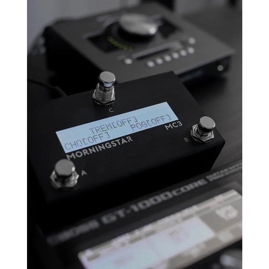 Morningstar FX / MC3 Programmable MIDI Controller w/ 3 Switches, 1