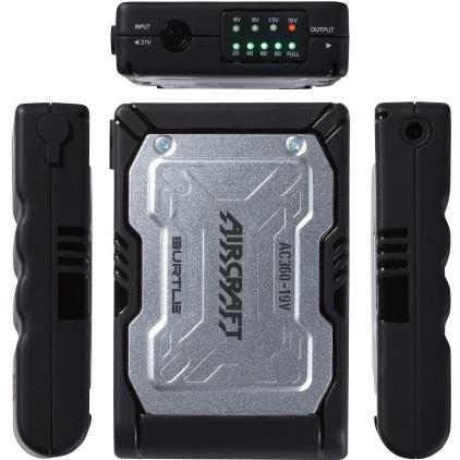 BURTLE（バートル） 19V リチウムイオンバッテリー AC360 ブラック