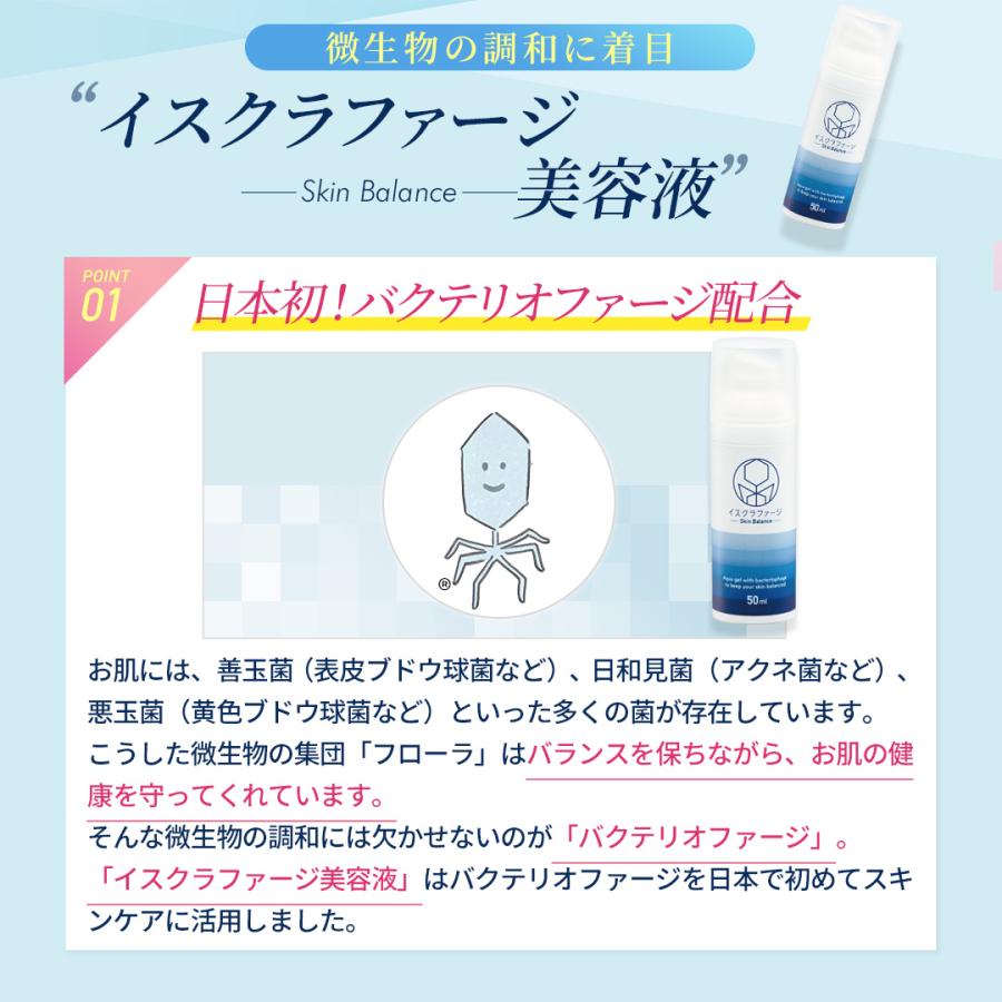 イスクラファージ スキンバランス 美容液 50ml| 思春期 大人