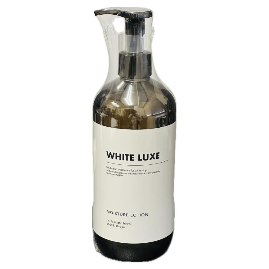 ホワイトリュクス モイスチャーローション 500ml : 愛らんどびゅーてぃ