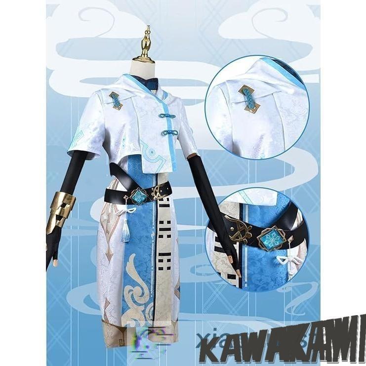 原神 コスプレ 重雲 衣装 ※ウィッグ 靴 追加可 : ISRA - 通販 - Yahoo
