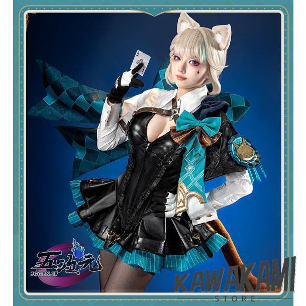 猫屋小舗 原神 コスプレ リネット 衣装 ※ウィッグ 鞋 帽子 マジック