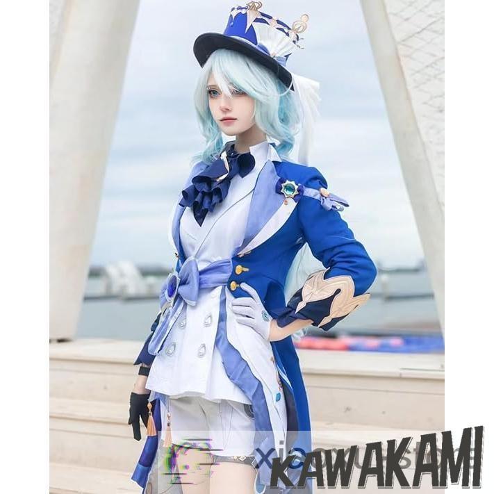 原神 コスプレ フリーナ 衣装 ※ウィッグ 靴 追加可 : ISRA - 通販
