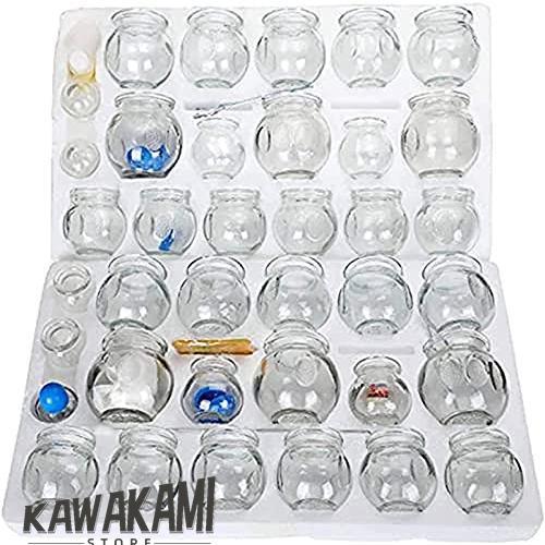 中国式療法 吸い玉 セラピー カッピング セット プハン カップ 6種類