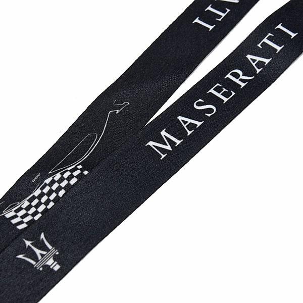 Maserati（マセラティ） マセラティ純正MCネックストラップ ブラック