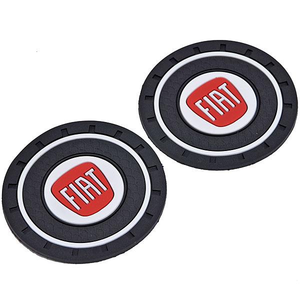 FIAT（フィアット） ドリンクホルダーコースター(72mm/2枚セット