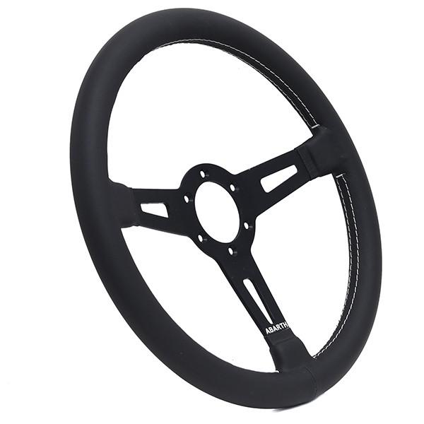 アバルト（ABARTH） レザーステアリング(3スポーク) 4541 : イタリア