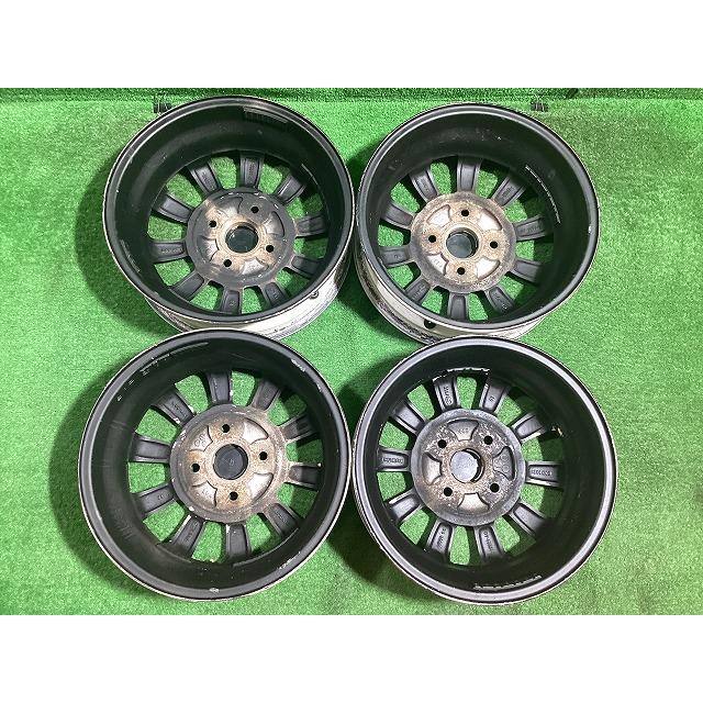 ラパン スズキ純正 HE21S 13インチアルミホイール 4J ＋45 4H PCD100 4