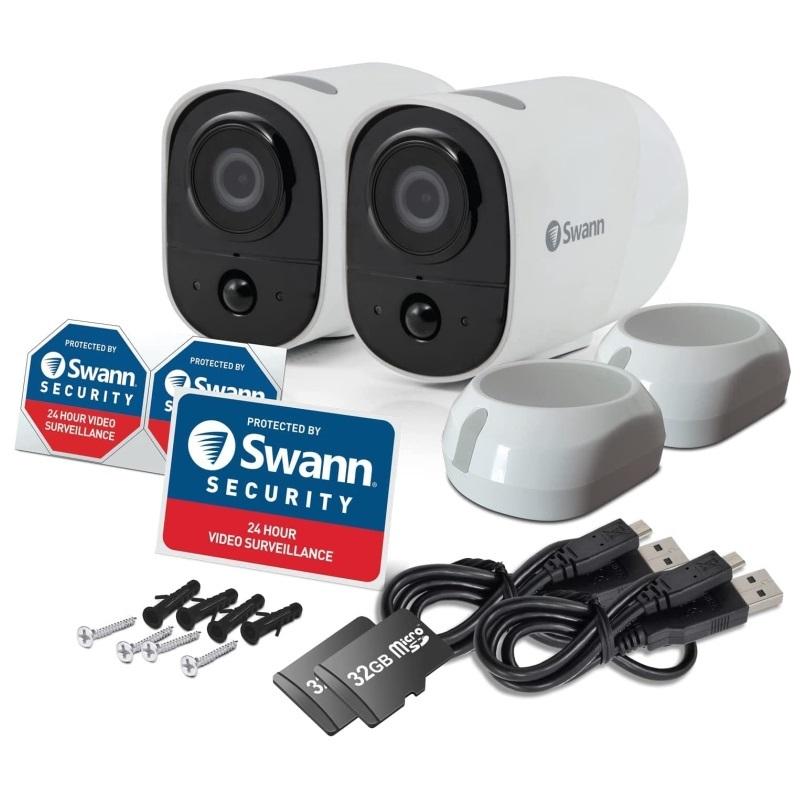Swann Xtreem スワン セキュリティカメラ フルHD カメラ 2台セット