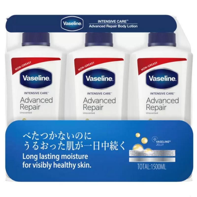 Vaseline（ヴァセリン） （500ml×3本セット Vaseline ヴァセリン