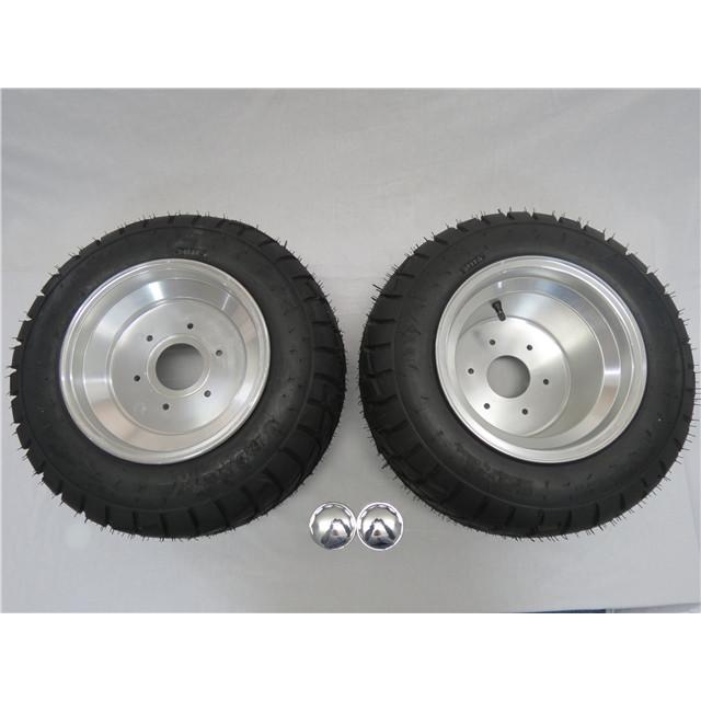 互換品】ジャイロキャノピー・UP・X用 ホイール タイヤ set 225/45-10