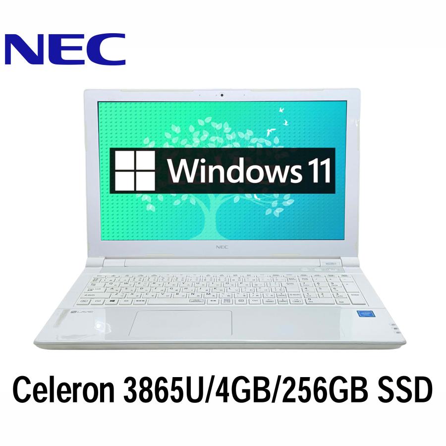 LaVie Note Standard NEC LAVIE NS230/JAW 15.6型 Celeron 3865U/4GB