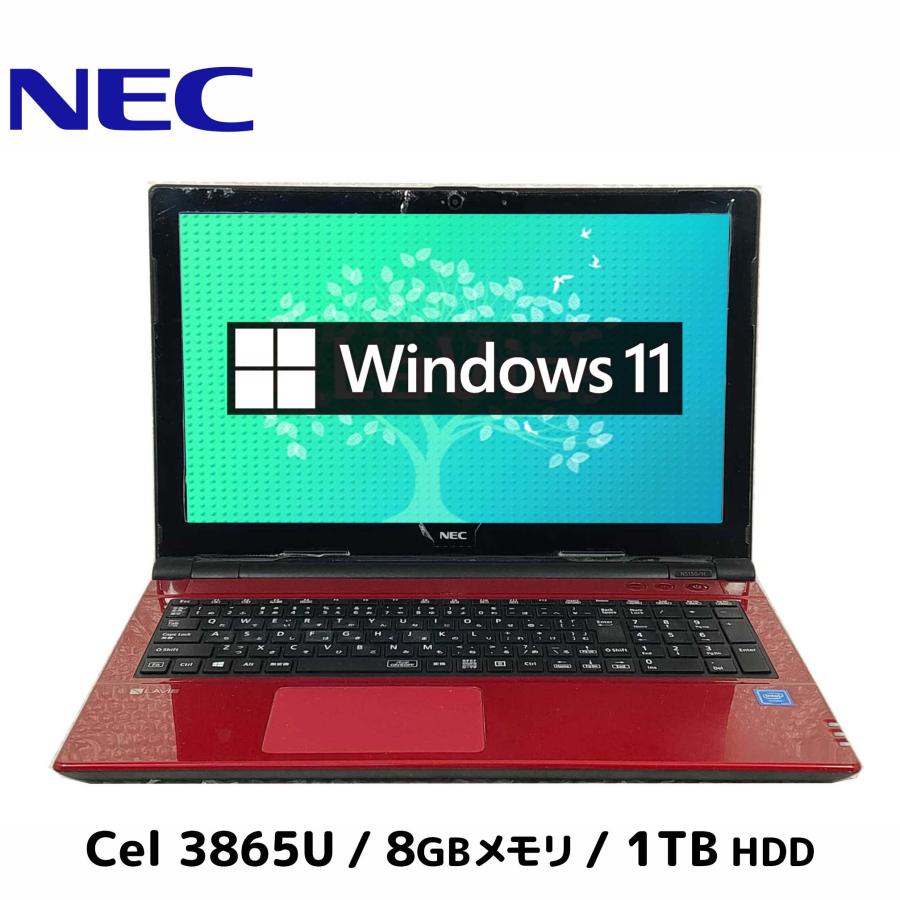 LaVie Note Standard NEC LAVIE NS150/H PC-NS150HAR / Celeron 3865U