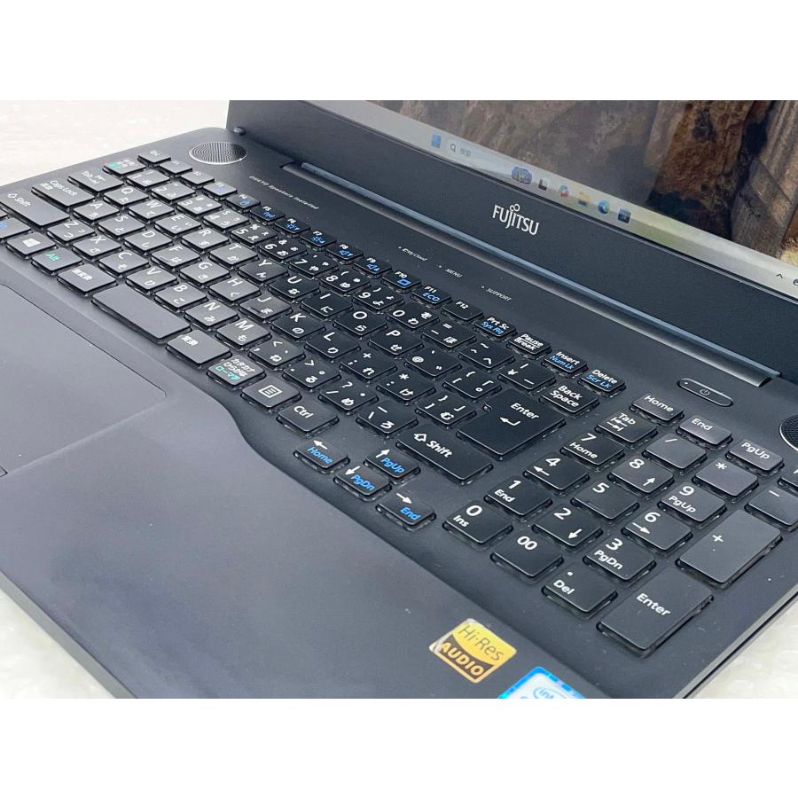 LIFEBOOK AH 富士通 FUJITSU AH53/B2 15.6型フルHD i7-7700HQ/8GB