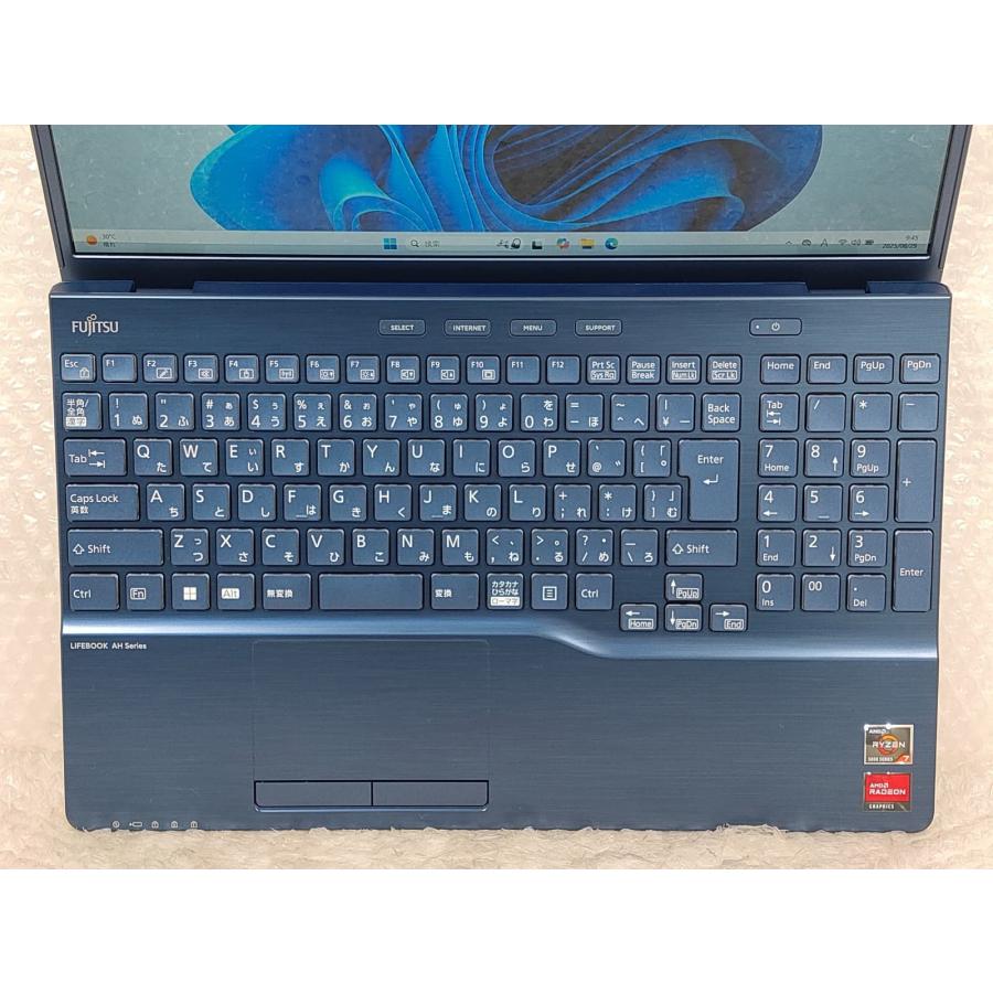 LIFEBOOK 富士通 AH50/H1 15.6型 Ryzen 7 5700U/16GB/512GB M.2