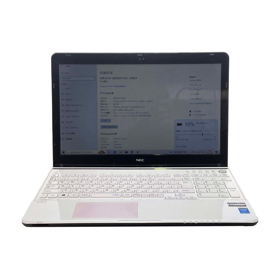 Windowsノート本体 LS350/T NEC Windows10 HDD 1TB i3-4100M LaVie NEC