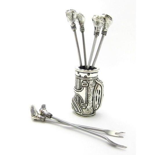 ◇銀製 フルーツピック 5本セット◇総重量27g◇銀製刻印あり◇菓子楊枝