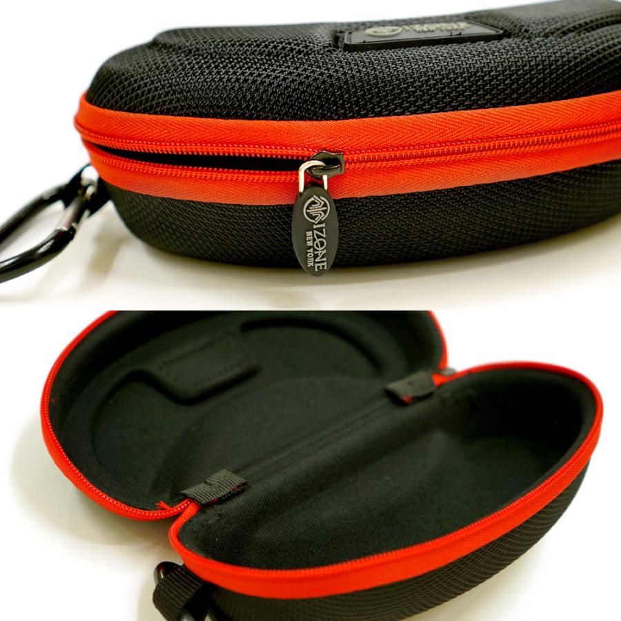 サングラスケース メガネケース スポーツサングラス ケース カラビナ