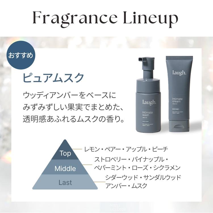 デリケートゾーン ソープ & クリーム laugh. ラフドット インティ