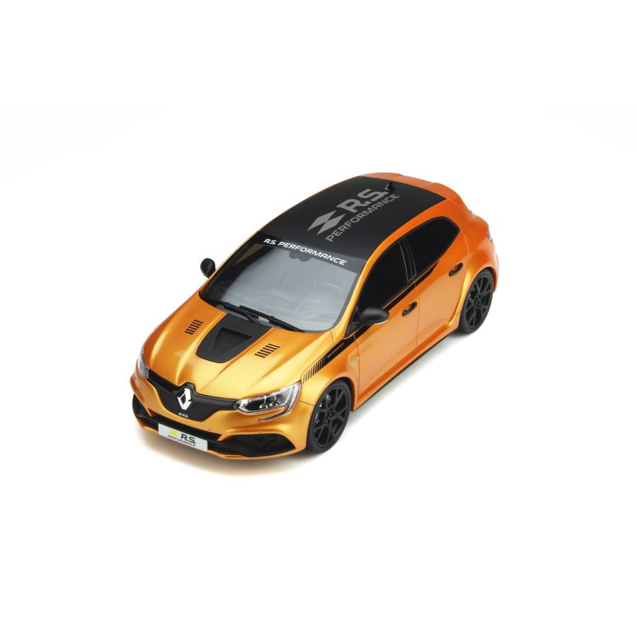 ミニカー 1/18 ルノー メガーヌ オレンジメタ色 RENAULT MEGANE RS