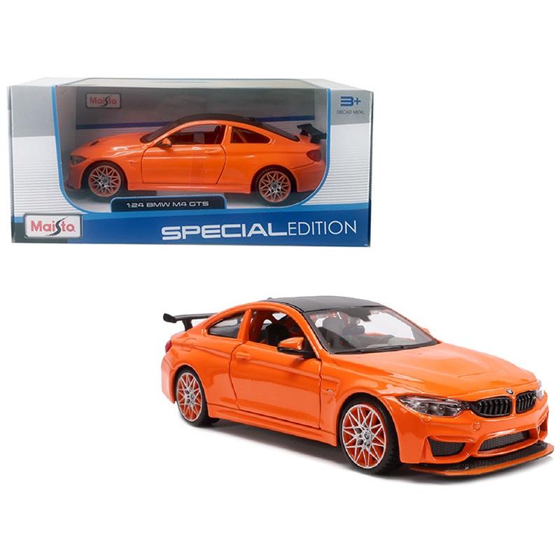 ミニカー 1/24 maisto BMW M4 GTS オレンジ色 限定品 予約商品