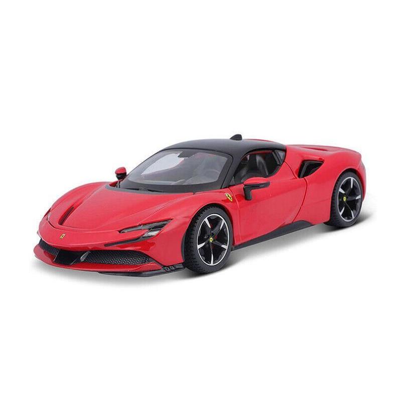 ミニカー フェラーリ ミニカー ブラゴ 1/24 フェラーリ Ferrari SF90