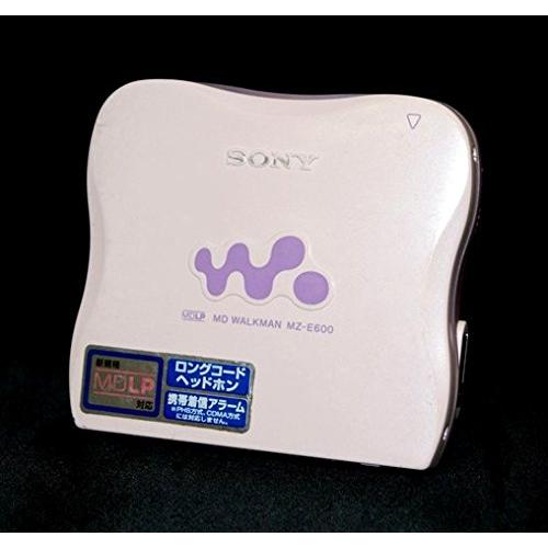 SONY ソニー MZ-E600-P ピンク ポータブルMDプレーヤー MDLP対応 （MD