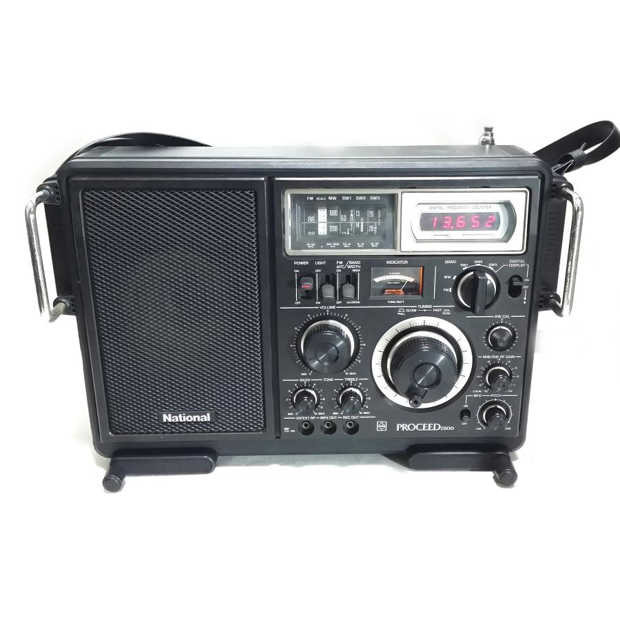 RF-2800 PROCEED プロシード FM/MW/SW1〜3ラジオ BCLラジオ （FM/中波