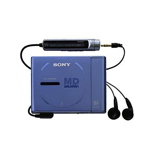 SONY MZ-E25-L ブルー ポータブルMDプレーヤー MDLP非対応 （MD再生