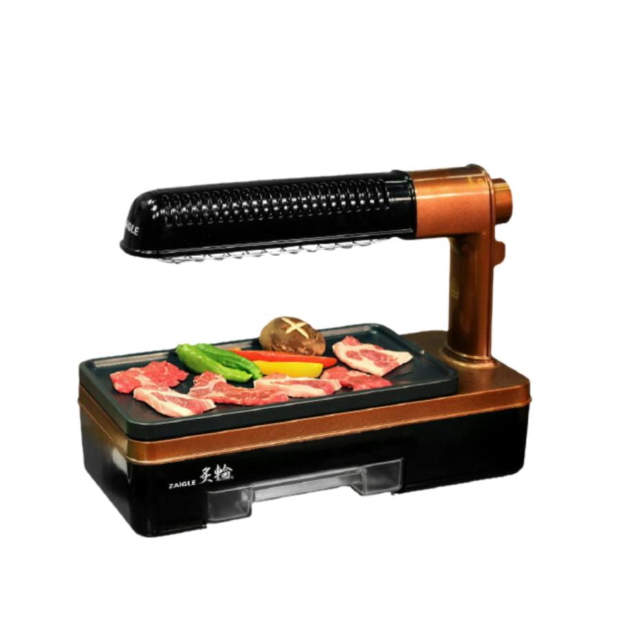 ザイグル 煙の出ない無煙ロースター 炙輪 GOLD 1~2人用 赤外線 直火