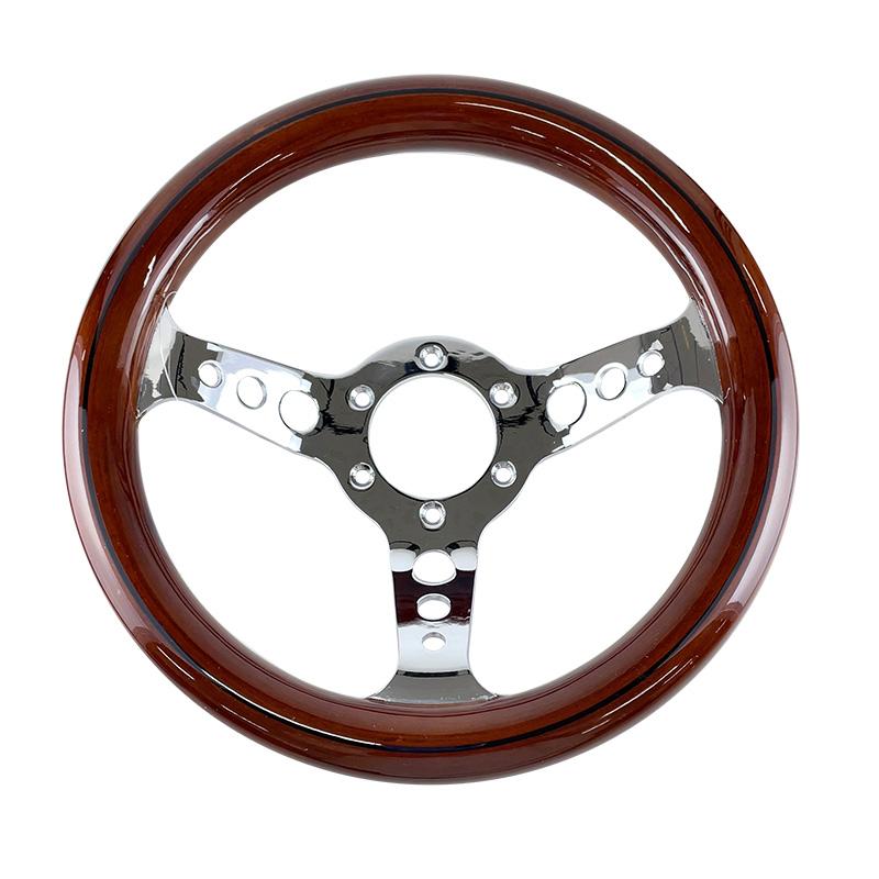 ステアリング φ290mm 29φ ウッド 木目 ハンドル 極小 交換 ドレス