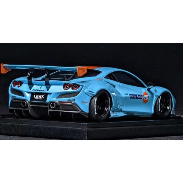 ミニカー 1/18 フェラーリ ミニカー フェラーリ F8 GULFガルフ色 VIP