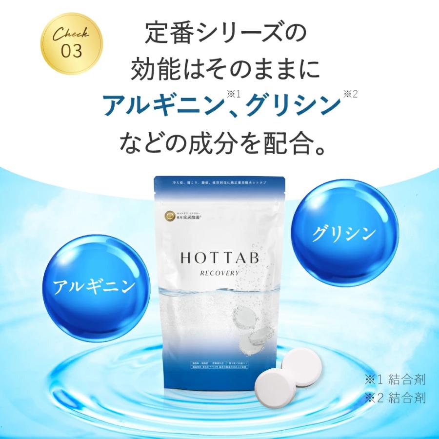 HOT TAB（ホットタブ） 薬用 入浴剤 リカバリー 90錠 ダルビッシュ有