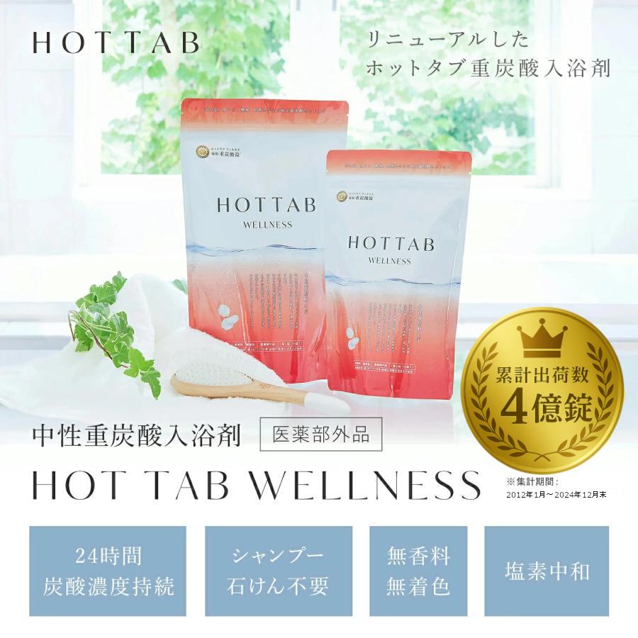 HOT TAB（ホットタブ） 入浴剤 ウェルネス 90錠 医薬部外品 重炭酸入浴