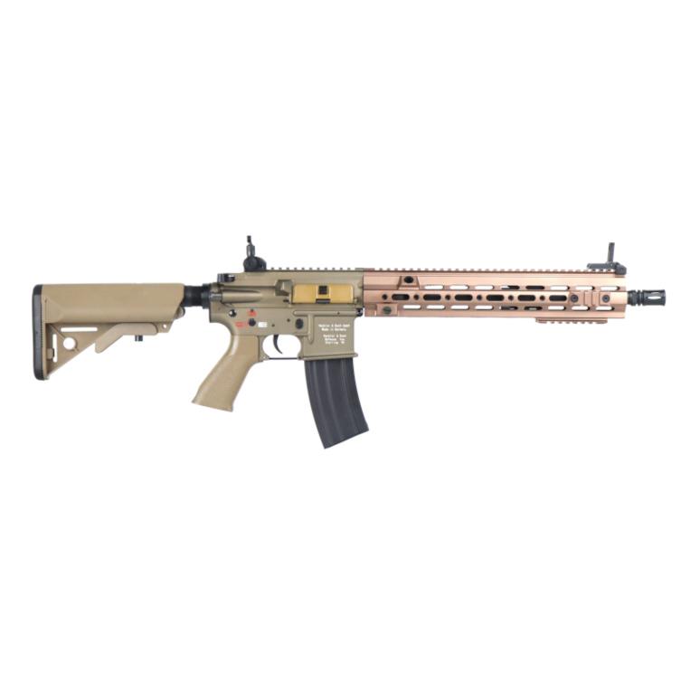 DOUBLE BELL HK416 SMRタイプ ロング TAN 電子トリガー搭載 電動ガン