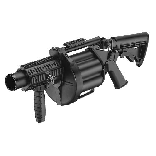ICS MGL 6連装 回転式 グレネードランチャー スタンダードモデル BK