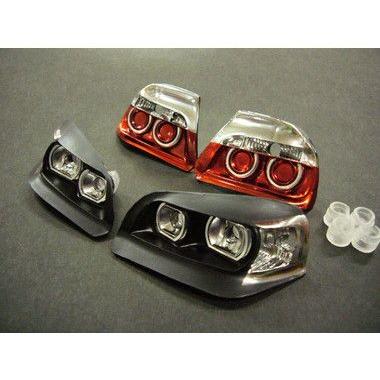 D-CRAFT 「ヨコモ製 GOOD YEAR Racing チェイサー用 ライトパーツ II