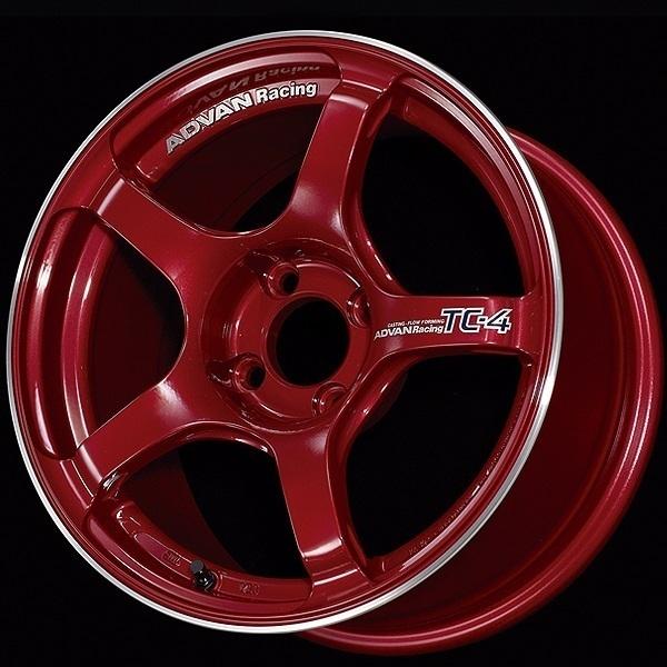 ADVAN アドバンレーシング TC-4 6J-15 100/4H ADVAN Racing TC‐4 15