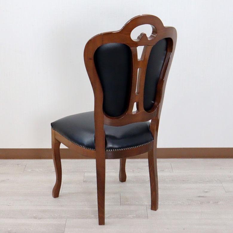 ④サルタレッリ 猫脚チェア※4脚同時販売のみ(この商品のみ小さなヘコミ