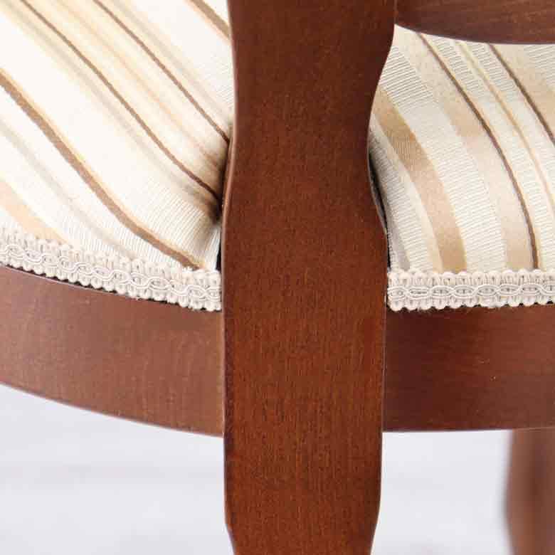 ダイニングチェア イタリア 木製 猫脚 完成品 椅子 チェア ヴェローナ