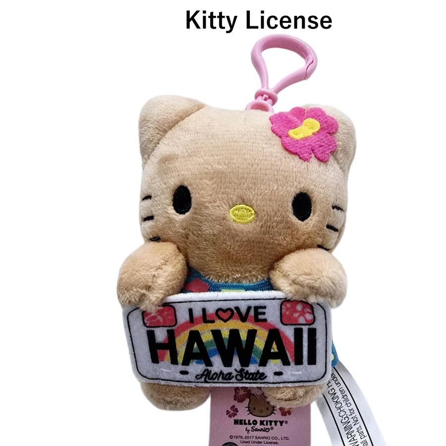 レア〉ハワイ限定ハローキティ ウクレレ 根付け ストラップ ハワイ限定
